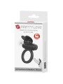 PRETTY LOVE - ANEL VIBRATÓRIO DEBONAIRE COELHO 10 VIBRAÇÕES PRETO