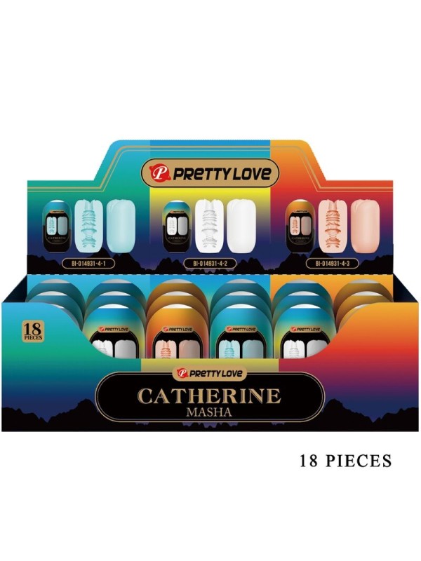 PRETTY LOVE - MASHA PACK 18 VÁRIOS MASTURBADORES MASCULINOS