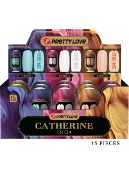 PRETTY LOVE - OLGA PACK 15 VERSCHILLENDE MANNELIJKE MASTURBATORS