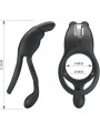 PRETTY LOVE - SETH DOBLE ANILLO VIBRADOR RABBIT 7 VIBRACIONES NEGRO