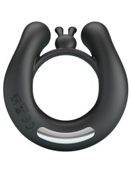 PRETTY LOVE - DAHLIA ANILLO VIBRADOR + ESTIMULADOR DE CLÍTOIS 12 VIBRA