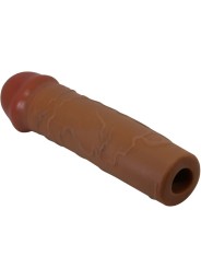 PRETTY LOVE - MANGA PENIS NILE COM EXTENSÃO DE 2,5 CM MULATO