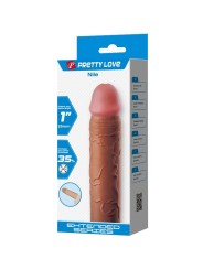 PRETTY LOVE - NILE PENIS SLEEVE MET 2,5 CM VERLENGING MULATO