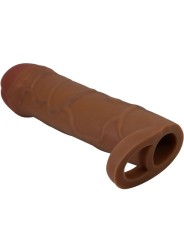 PRETTY LOVE - BUNION PENIS SLEEVE MIT 2,5 CM VERLÄNGERUNG MULATTE
