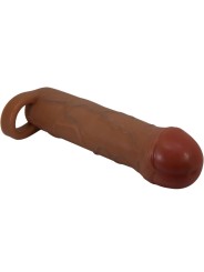 PRETTY LOVE - BUNION PENIS SLEEVE MIT 2,5 CM VERLÄNGERUNG MULATTE