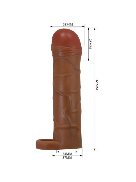 PRETTY LOVE - BUNION FUNDA PARA PENE CON EXTENSIÓN DE 2.5 CM MULATO