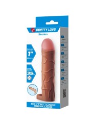 PRETTY LOVE - BUNION FUNDA PARA PENE CON EXTENSIÓN DE 2.5 CM MULATO