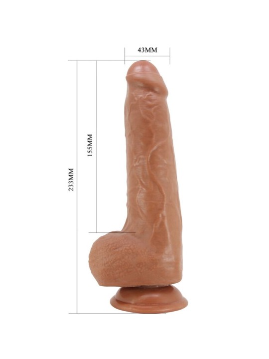 PRETTY LOVE - DRACO DILDO REALISTICO 23 CM MODELLO 2 FLESH