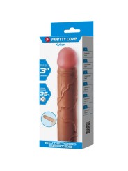 PRETTY LOVE - KYLIAN PENISHÜLLE MIT 7,6 CM VERLÄNGERUNG MULATTE