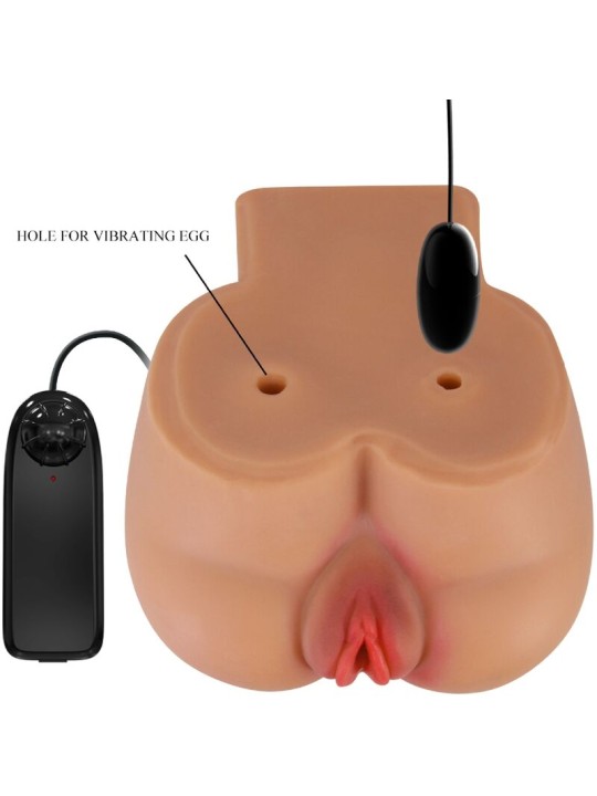 CRAZY BULL - VIBRATORE KYLIE ASS CON VAGINA E ANO REALISTICI E TELECOM