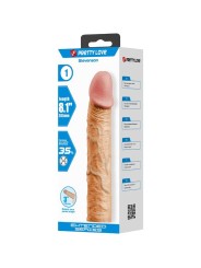 PRETTY LOVE - STEVENSON PENIS SLEEVE MET 7,6 CM NATUURLIJKE VERLENGING