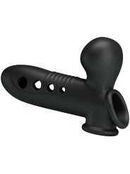 PRETTY LOVE - MANICOTTO PER PENE CRANE CON AIRBAG NERO