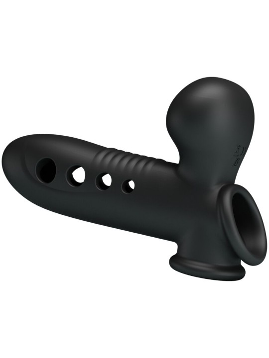 PRETTY LOVE - CRANE FUNDA PARA PENE CON AIRBAG NEGRO