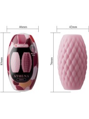 PRETTY LOVE - MASTURBATEUR POUR HOMME EN SILICONE ATHENA EROS ROSE