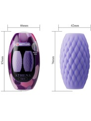 PRETTY LOVE - ATHENA EROS SILICONE MASTURBATORE MASCHILE VIOLA