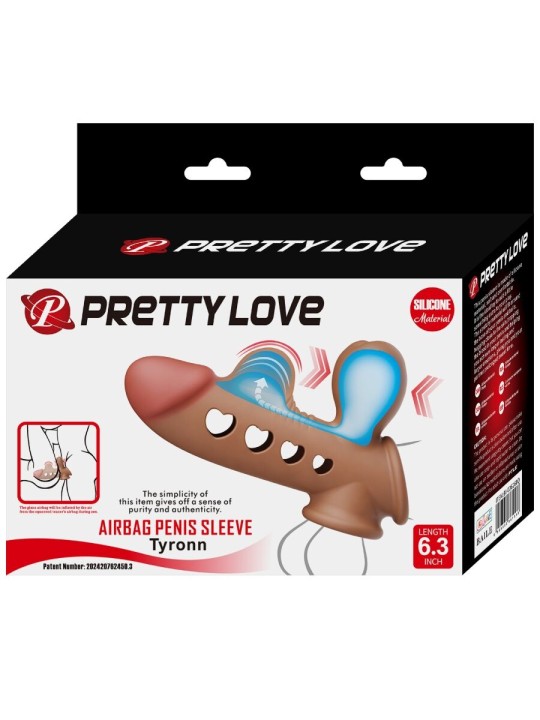 PRETTY LOVE - TYRONN PENISHÜLLE MIT AIRBAG
