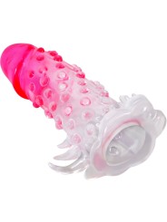PRETTY LOVE - WILFORD REALISTIC ENLARGEMENT SHEATH WITH EMBOSSED PENIS