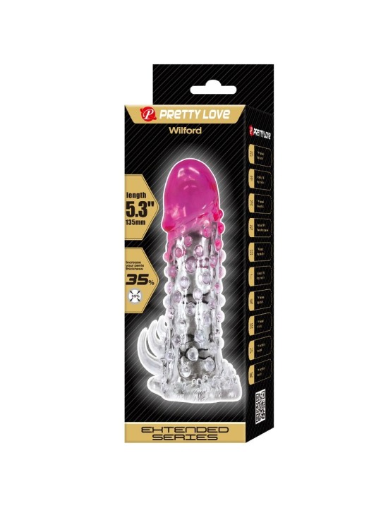 PRETTY LOVE - GUAINA DI ALLARGAMENTO REALISTICA WILFORD CON PENE RILIE