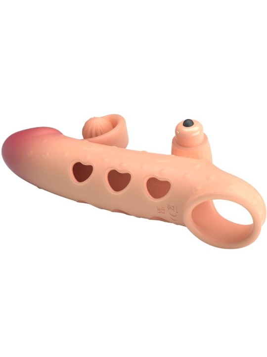 ROMANCE - NATUURLIJKE VIBRERENDE PENIS SLEEVE