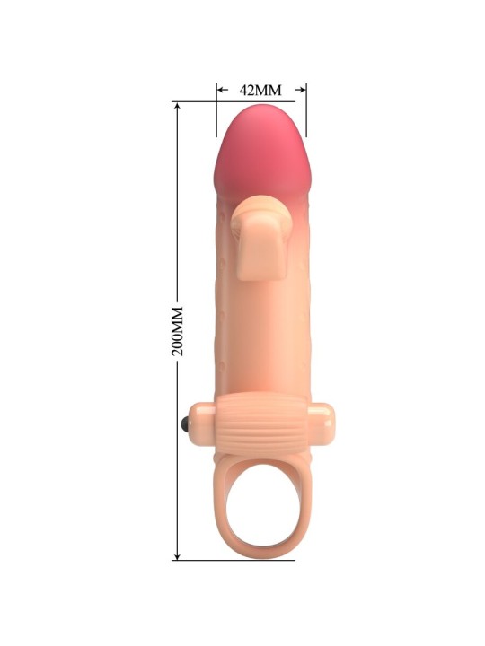 ROMANCE - NATUURLIJKE VIBRERENDE PENIS SLEEVE