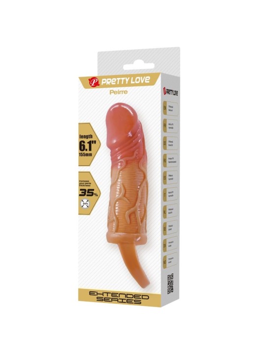 PRETTY LOVE - MANCHON PENIS PEIRRE 10 CM