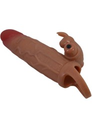 PRETTY LOVE - OSMAR FUNDA PARA PENE + ESTIMULADOR DE CLÍTORIS CON VIBR