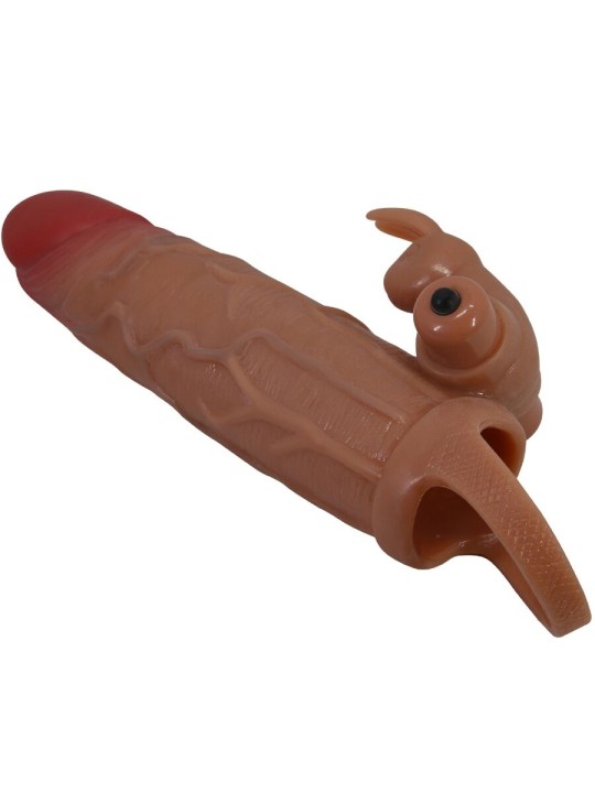 PRETTY LOVE - OSMAR PENIS SLEEVE + VIBRATING CLITORIS STIMULATOR