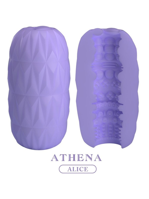 PRETTY LOVE - MASTURBADOR MASCULINO ATHENA ALICE ROXO