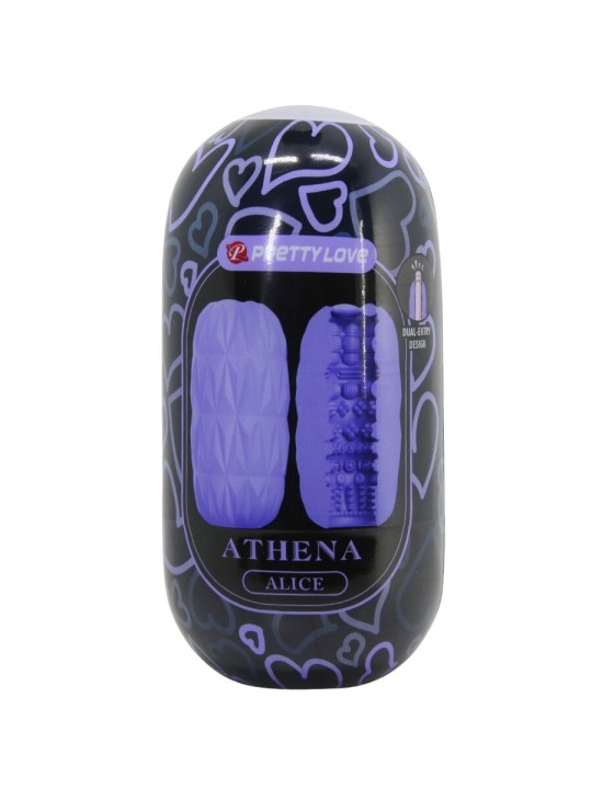 PRETTY LOVE - MASTURBADOR MASCULINO ATHENA ALICE ROXO
