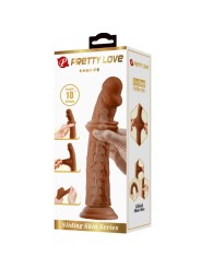 PRETTY LOVE - SHARIFE GODE RÉALISTE 25 CM MARRON
