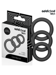 ADDICTED TOYS - SET SILIKONRINGE MODELL 1