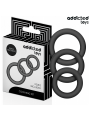ADDICTED TOYS - SET DE ANILLOS SILICONA MODELO 1