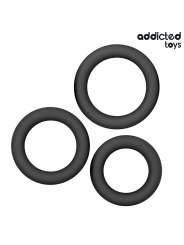 ADDICTED TOYS - SET SILIKONRINGE MODELL 1