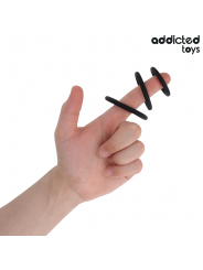 ADDICTED TOYS - SET VAN SILICONEN RINGEN MODEL 2