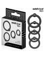 ADDICTED TOYS - SET OF PRESSURE SILICONE RINGS