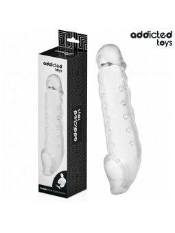 ADDICTED TOYS - TRANSPARENTE PENISVERLÄNGERUNG GRÖSSE S 23 CM