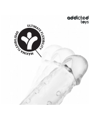 ADDICTED TOYS - FUNDA PARA EL PENE TRANSPARENTE TALLA S 23 CM