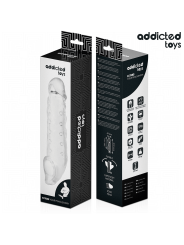 ADDICTED TOYS - FUNDA PARA EL PENE TRANSPARENTE TALLA S 23 CM