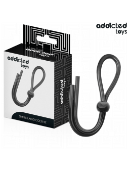 ADDICTED TOYS - CUERDA SILICONA PARA EL PENE DE LAZO SIMPLE
