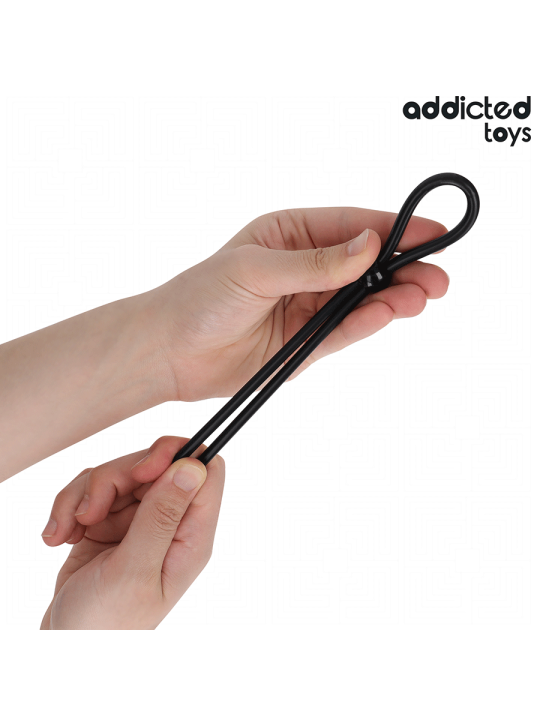 ADDICTED TOYS - CUERDA SILICONA PARA EL PENE DE LAZO SIMPLE