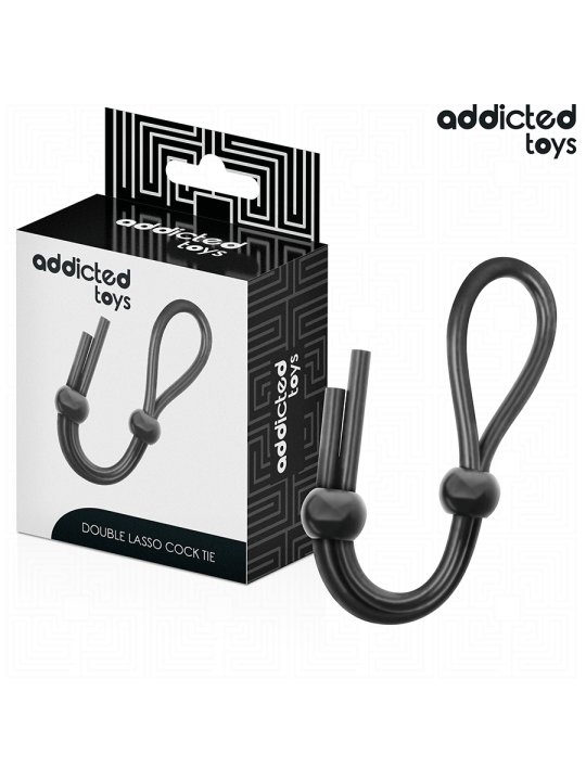 ADDICTED TOYS - CORDA DE SILICONE PARA O PÊNIS DE ALÇA DUPLA
