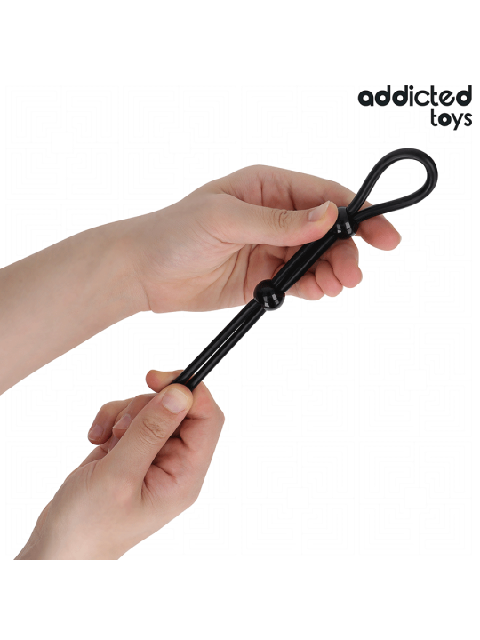 ADDICTED TOYS - CORDE EN SILICONE POUR LE PÉNIS À DOUBLE BOUCLE