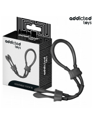 ADDICTED TOYS - CUERDA SILICONA AJUSTABLE PARA EL PENE