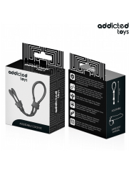 ADDICTED TOYS - ADJUSTABLE SILICONE ROPE FOR THE PENIS