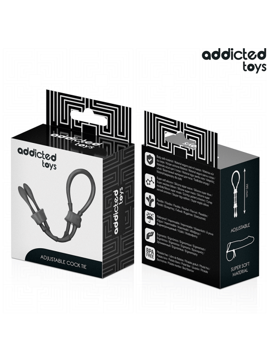ADDICTED TOYS - CORDE EN SILICONE RÉGLABLE POUR LE PÉNIS
