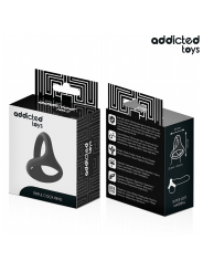ADDICTED TOYS - THICK TRIPLE PENIS RING