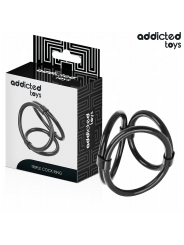 ADDICTED TOYS - TRIPLE PENIS RING