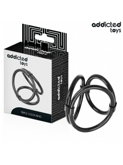 ADDICTED TOYS - ANELLO PER PENE TRIPLO