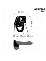 ADDICTED TOYS - ANEL DE GAIOLA PARA PÊNIS