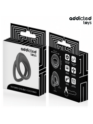 ADDICTED TOYS - ANEL DE PÊNIS COM DUPLA TEXTURA